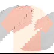 Garment Dyed Oversized Mock Neck Tee