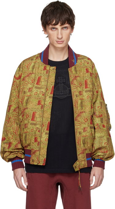 Bomber bunda Vivienne Westwood Vivienne Westwood Bernardo Reversible Bomber Jacket Rôznofarebný | 3304000T-C006Y-, 0