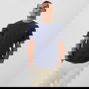 T-shirt Micro Logo Crew Tapestry Navy S