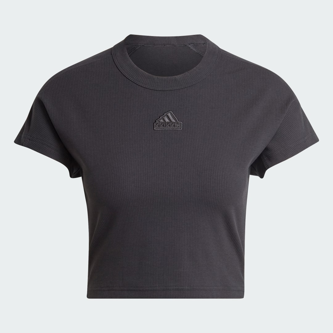 adidas Sportswear Lounge Ribbed Crop