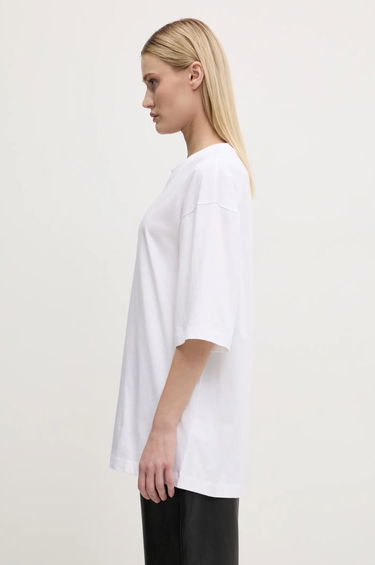 Tričko Filling Pieces Filling Pieces Boxy Embroidered T-Shirt Biela | 74413791901, 3