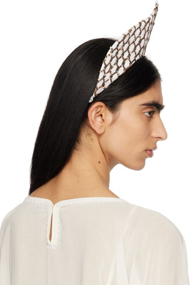 Šperky Bode Bode Pinnacle Crown Headband Biela | WRS25AC005, 2