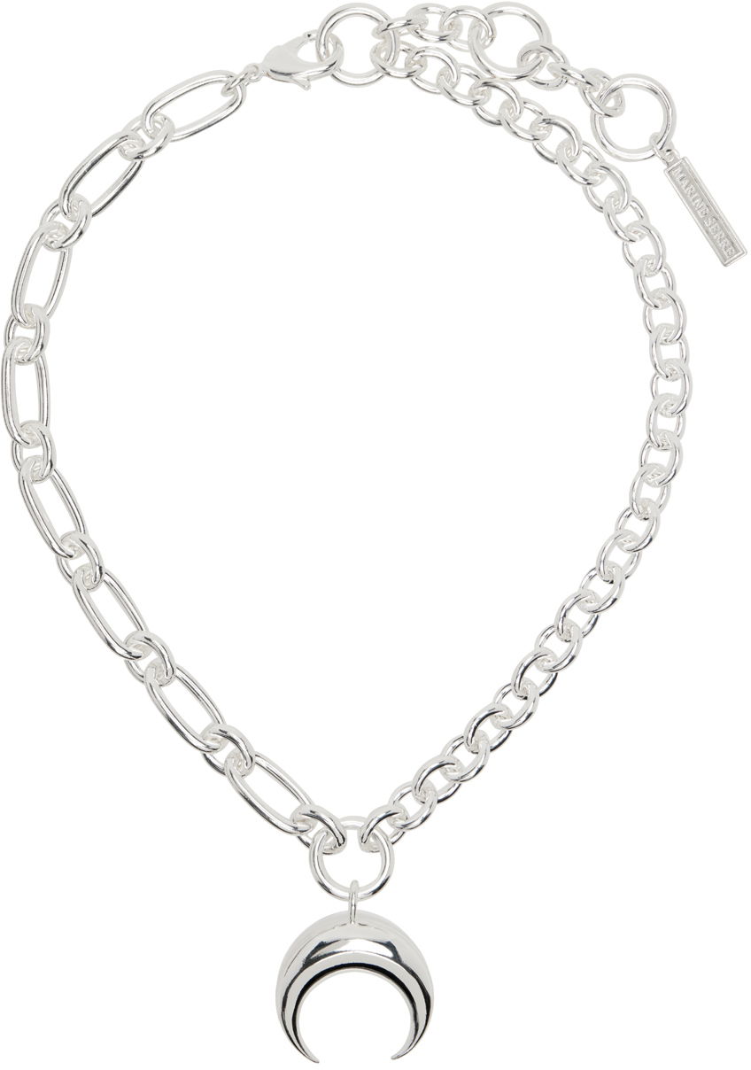 Náhrdelník Marine Serre Moon Charms Necklace Metalická | UJW011A RMET0001, 0