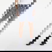 Go Acid Fleece UNISEX Short Washed Out Black Mul