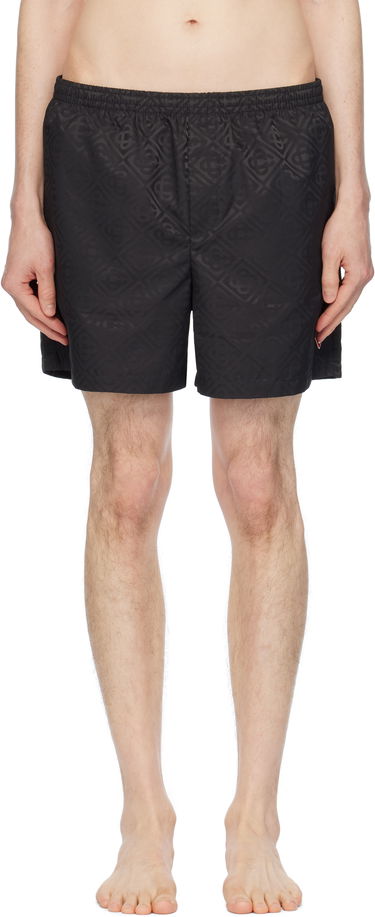Plavky Casablanca Casablanca Jacquard Swim Shorts Čierna | MPS25-TR-224-04, 0