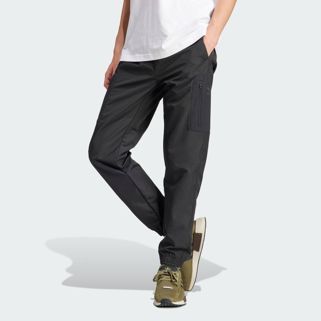 Nohavice a džínsy adidas Originals Utility Cargo Čierna | IR9442, 0