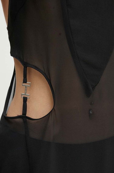 Šaty HELIOT EMIL Sheer Maxi Dress Čierna | PREAW24.W.11.058.BLK01, 4