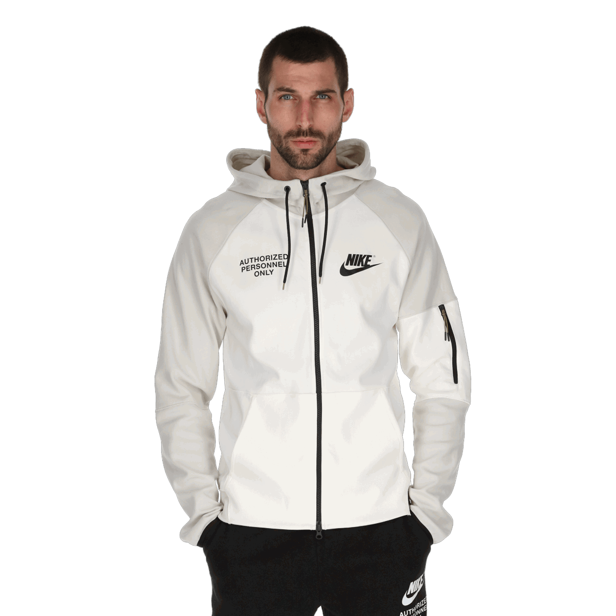 Mikina Nike Sportswear Fleece Hoodie Biela | DM6548-072, 0