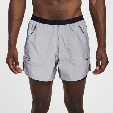 Šortky Nike Running Division Dri-FIT ADV 2-in-1 10cm Shorts Šedá | FZ1123-035, 1