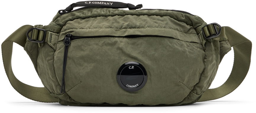 Ľadvinka C.P. Company Nylon B Crossbody Bag Zelené | 14CMAC112A-005269G, 0