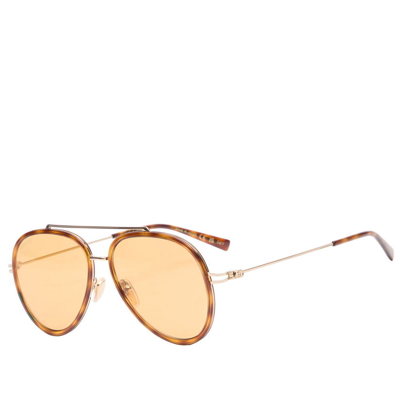 Slnečné okuliare Gucci Aviator Double Bridge Sunglasses Hnedá | GG1981S-002