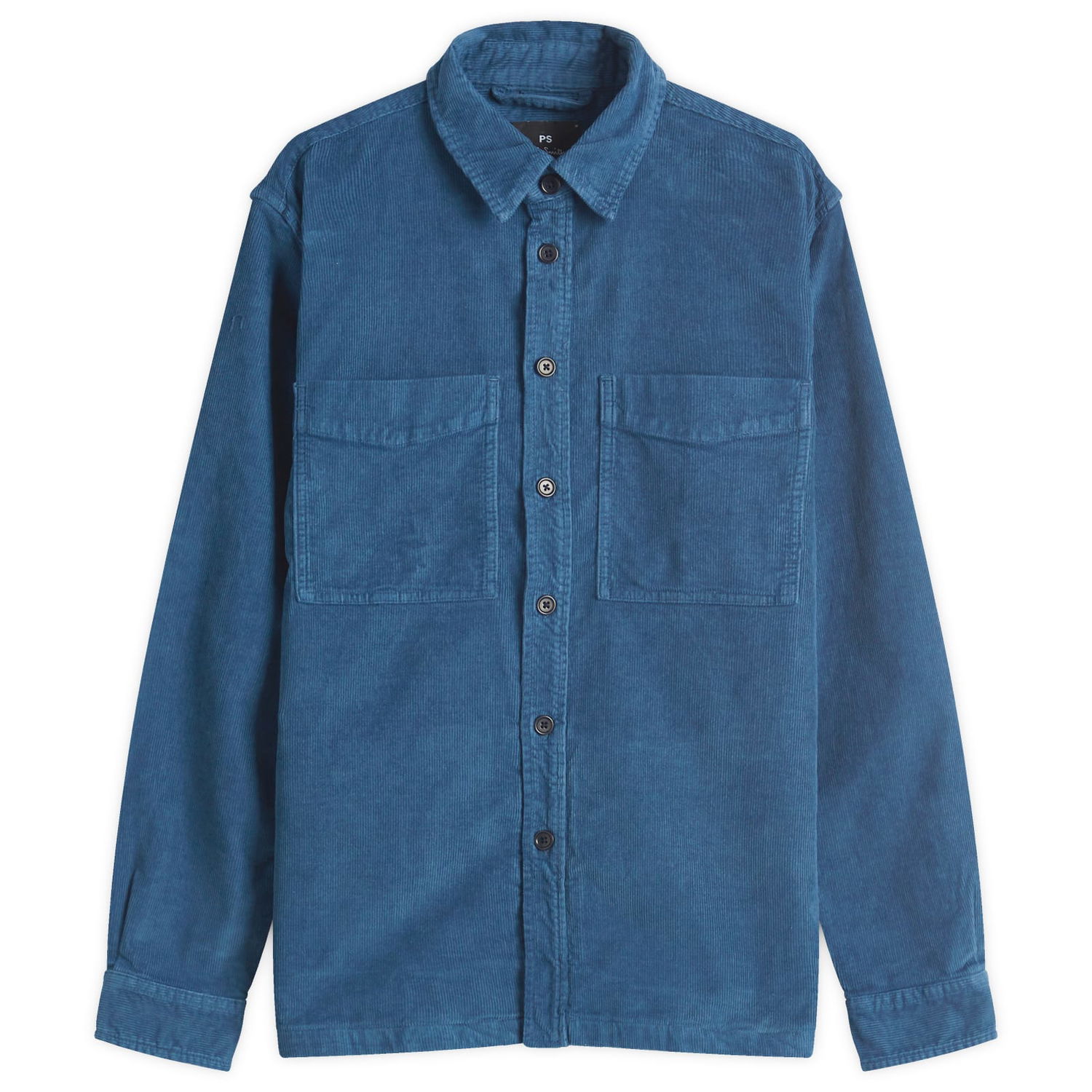 Košeľa Paul Smith Paul Smith Corduroy Shirt Jacket, Size Large Modrá | M2R-413Z-P22248-48, 0