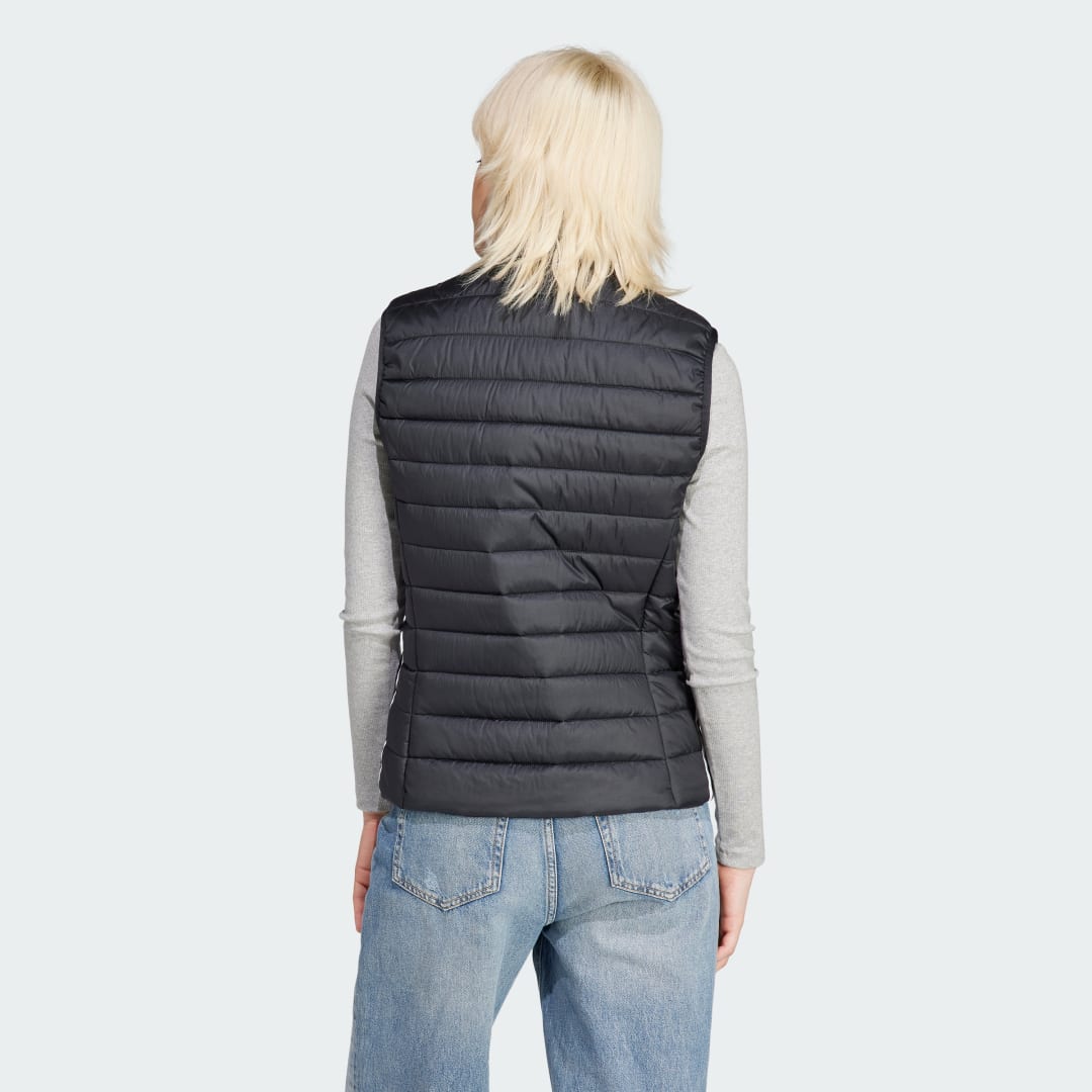 Vesta adidas Performance Padded Puffer Vest Čierna | IJ0937, 1