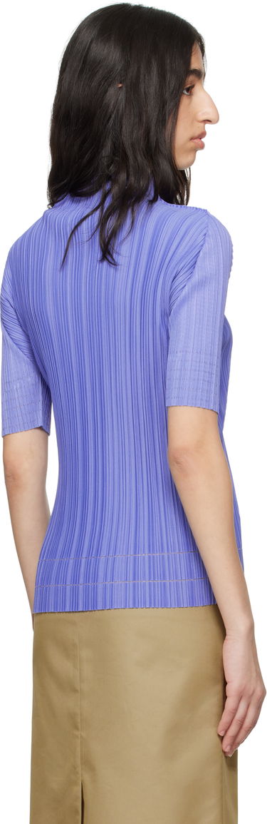 Sveter Pleats Please Issey Miyake Pleats Please Issey Miyake Soft Pleats Turtleneck Top Fialová | PP56JK933, 2