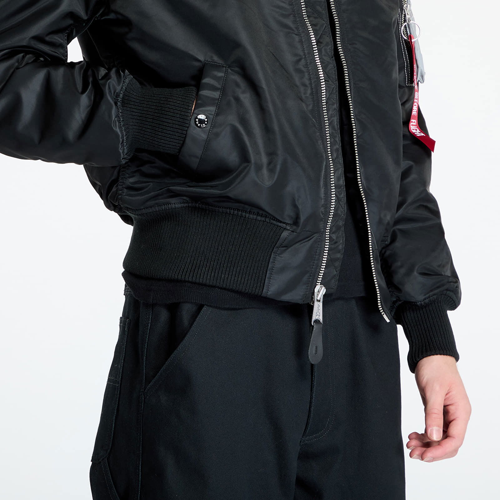 MA-1 VF Hood Dark Side Black/ Reflective