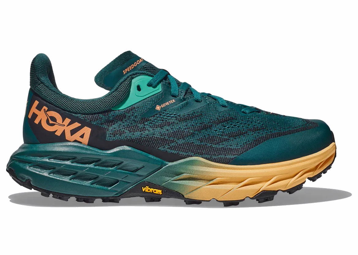 Tenisky a topánky Hoka One One Speedgoat 5 GTX "Deep Teal Black" W Zelené | 1127913-DTBC, 0