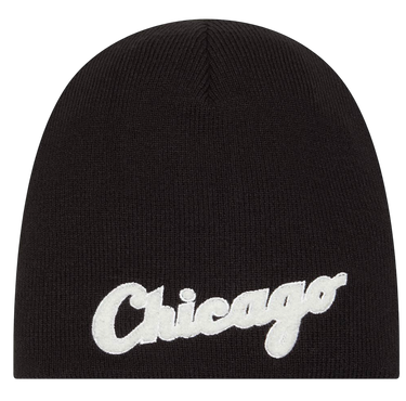 Kulicha New Era New Era MLB C.W.S. Chenille Beanie Chicago Čierna | 60493057-60493057, 0