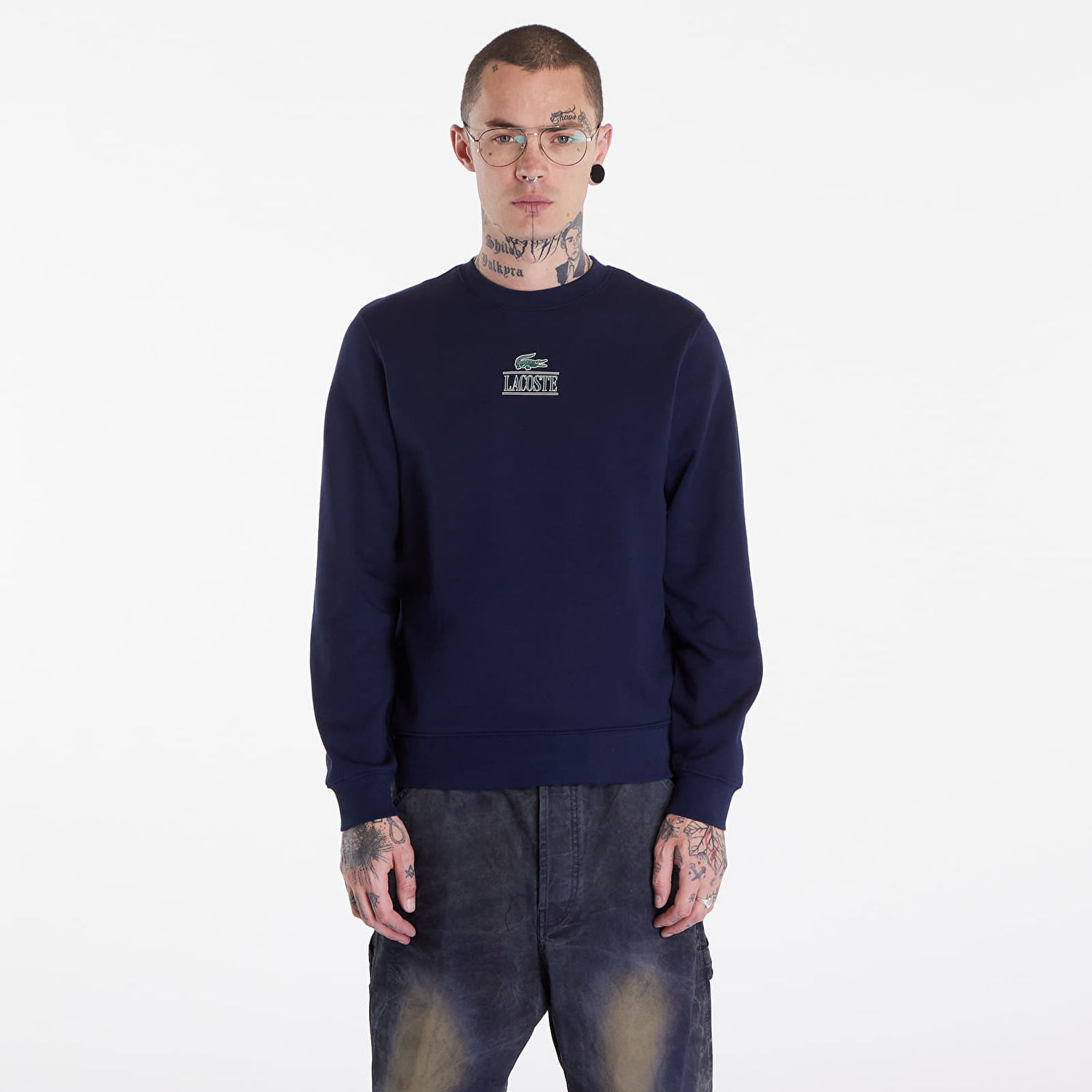 Mikina Lacoste Sweatshirt Navy Blue Navy | SH1156 166, 0