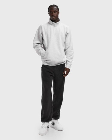 Mikina OBEY Bold Mock Neck Sweatshirt Šedá | 111620098-AGRY, 2