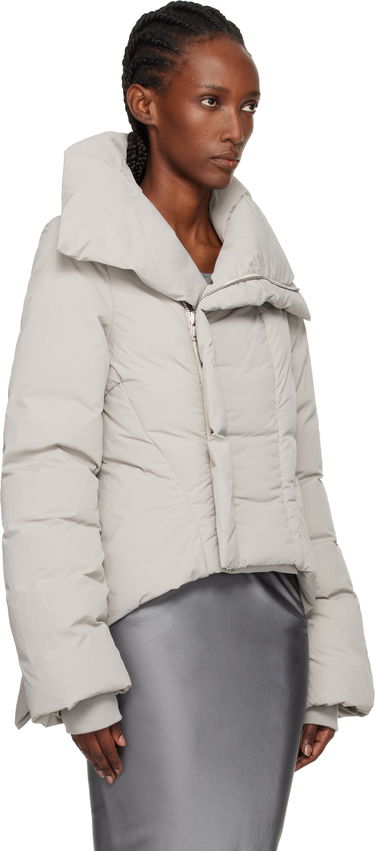 Prešívaná bunda Rick Owens Rick Owens Concordians Naska Duvet Asymmetric Collar Down Jacket Čierna | RP02E4746 MTD1, 4
