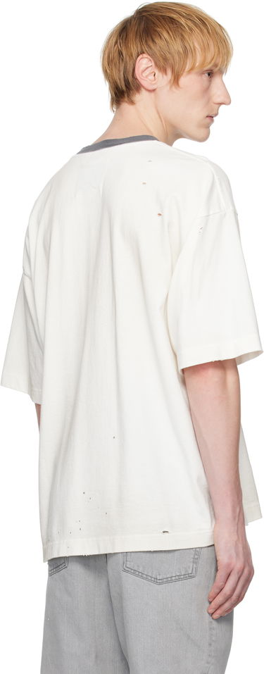 Tričko Maison MIHARA YASUHIRO Maison MIHARA YASUHIRO Smiley Face Printed T-Shirt Biela | J14TS762, 2