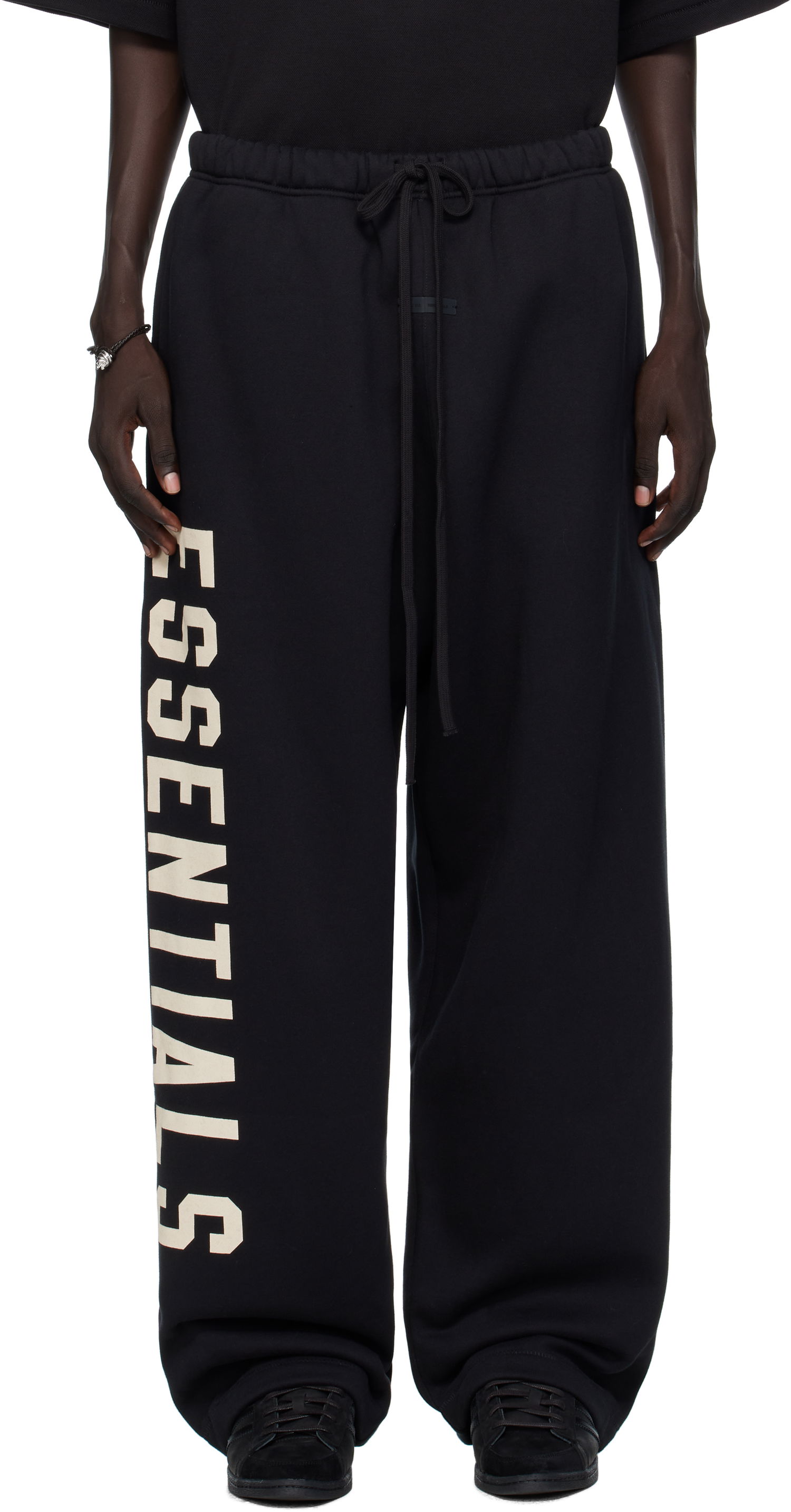Tepláky Fear of God ESSENTIALS Lounge Fleece Sweatpants Čierna | 130SP254320F, 0
