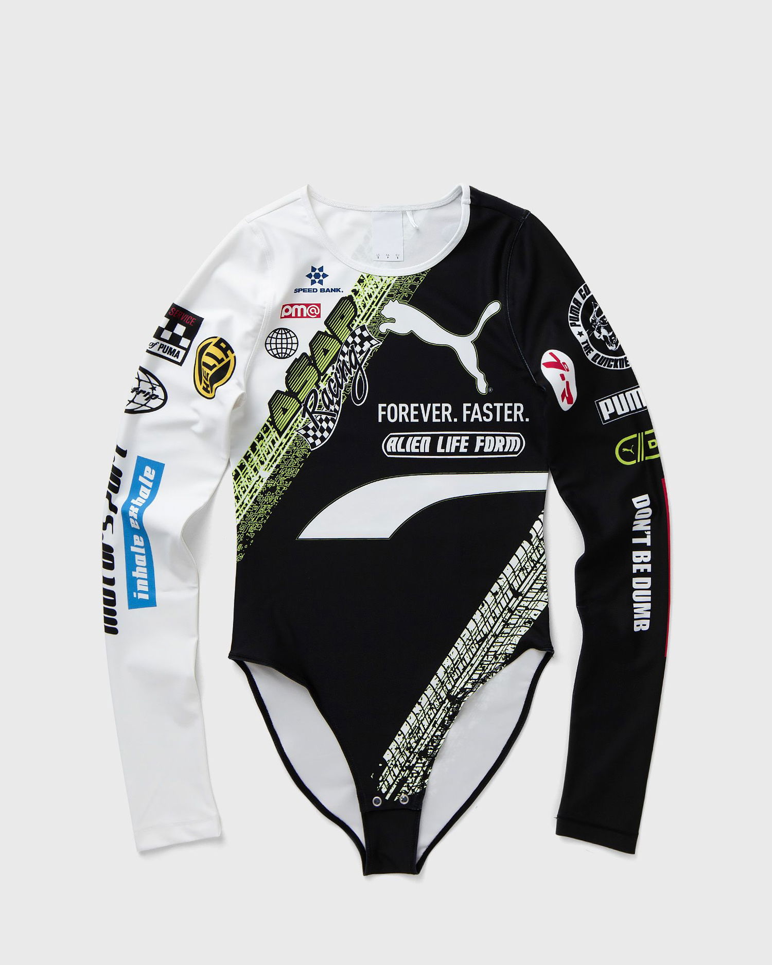 Body Puma ASAP Rocky Tire Bodysuit Čierna | 631713-02, 0