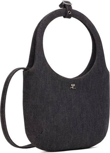 Taška cez rameno Courrèges Courrèges Holy Denim Shoulder Bag Navy | 125GSA102DE0036, 1