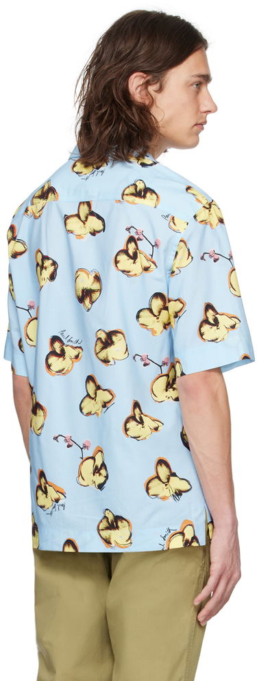 Košeľa Paul Smith Paul Smith Orchid Print Shirt Modrá | M1R-905U-M02333-40, 2