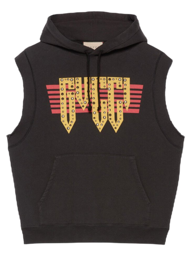 Mikina Gucci Cotton Jersey Sweatshirt Vest Šedá | 663243 XJET5 1142
