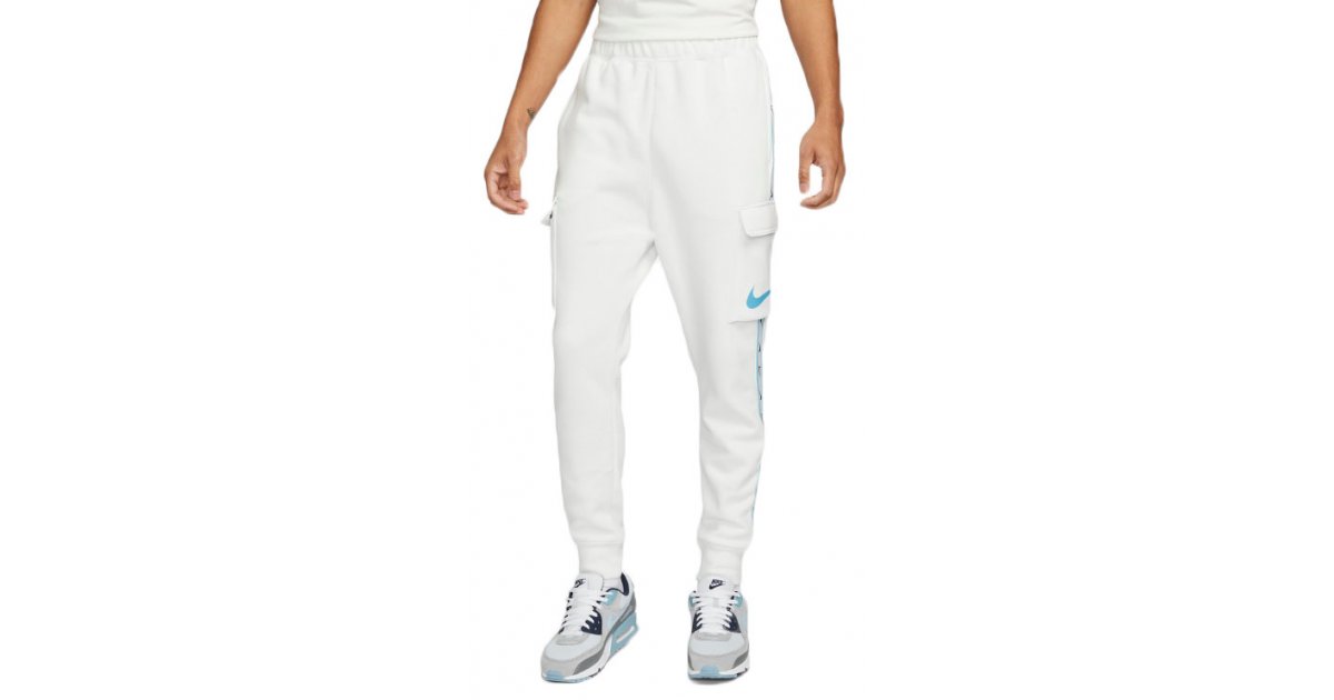 Tepláky Nike Sweatpant Sportswear Repeat Cargo Biela | dx2030-121, 1