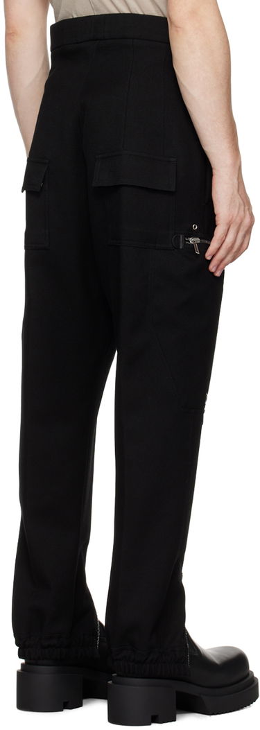 Cargo nohavice Rick Owens Rick Owens Porterville Dirt Bauhaus Cargo Pants Čierna | RU02D6363 WD, 2
