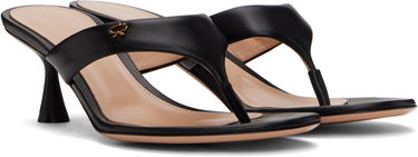 Tenisky a topánky Gianvito Rossi Gianvito Rossi Ascent Thong 55 Heeled Sandals Čierna | G10057-55LAC-NAP, 3