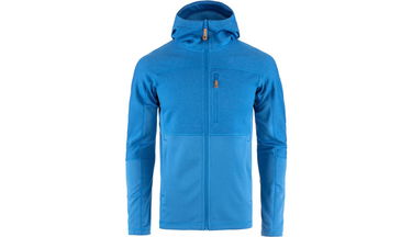 Mikina FJÄLLRÄVEN Abisko Trail Fleece Hooded Jacket Modrá | F82257-525, 0