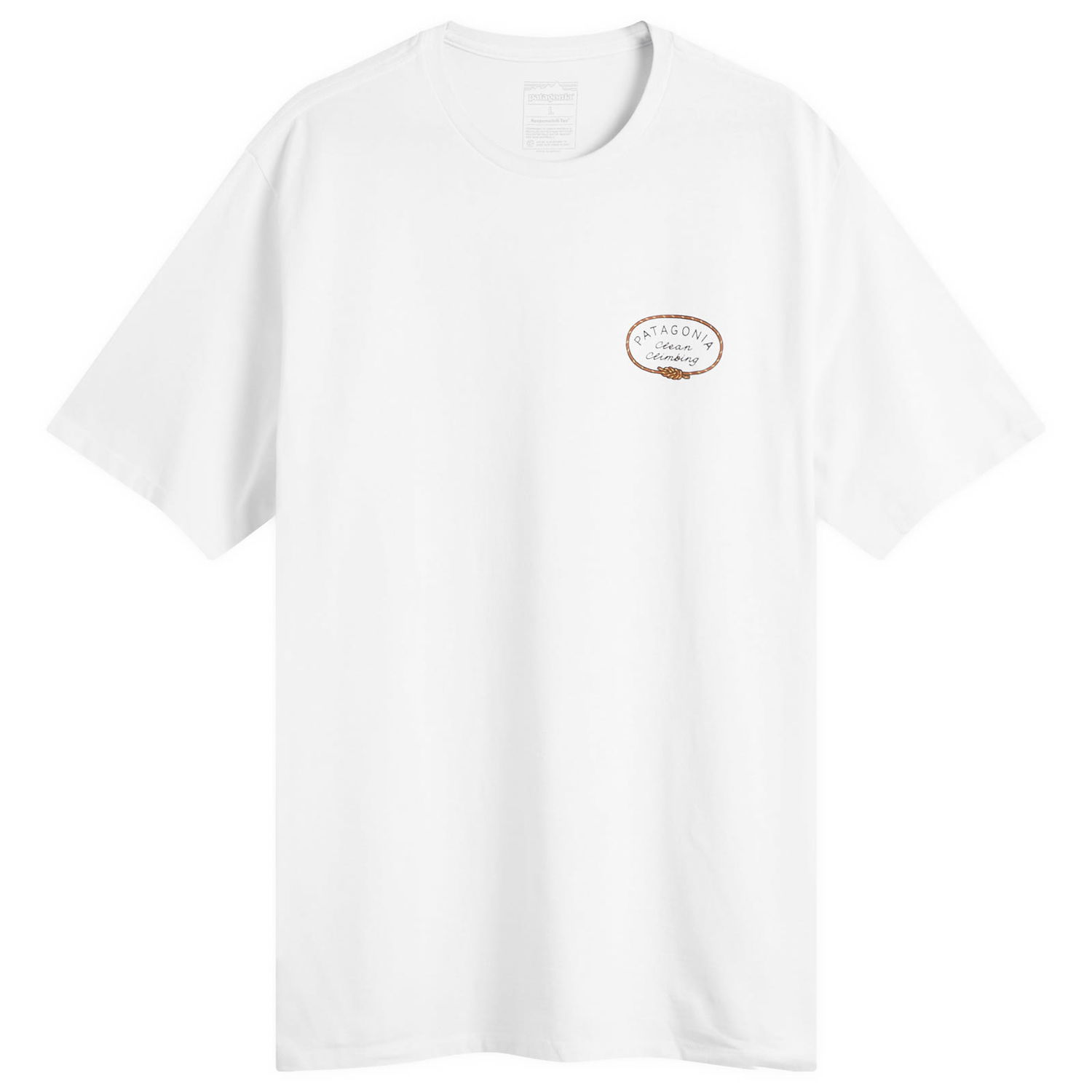 Tričko Patagonia Men's Clean Climb Roots Responsibili-Tee Size Small Biela | 37795-WHI, 1