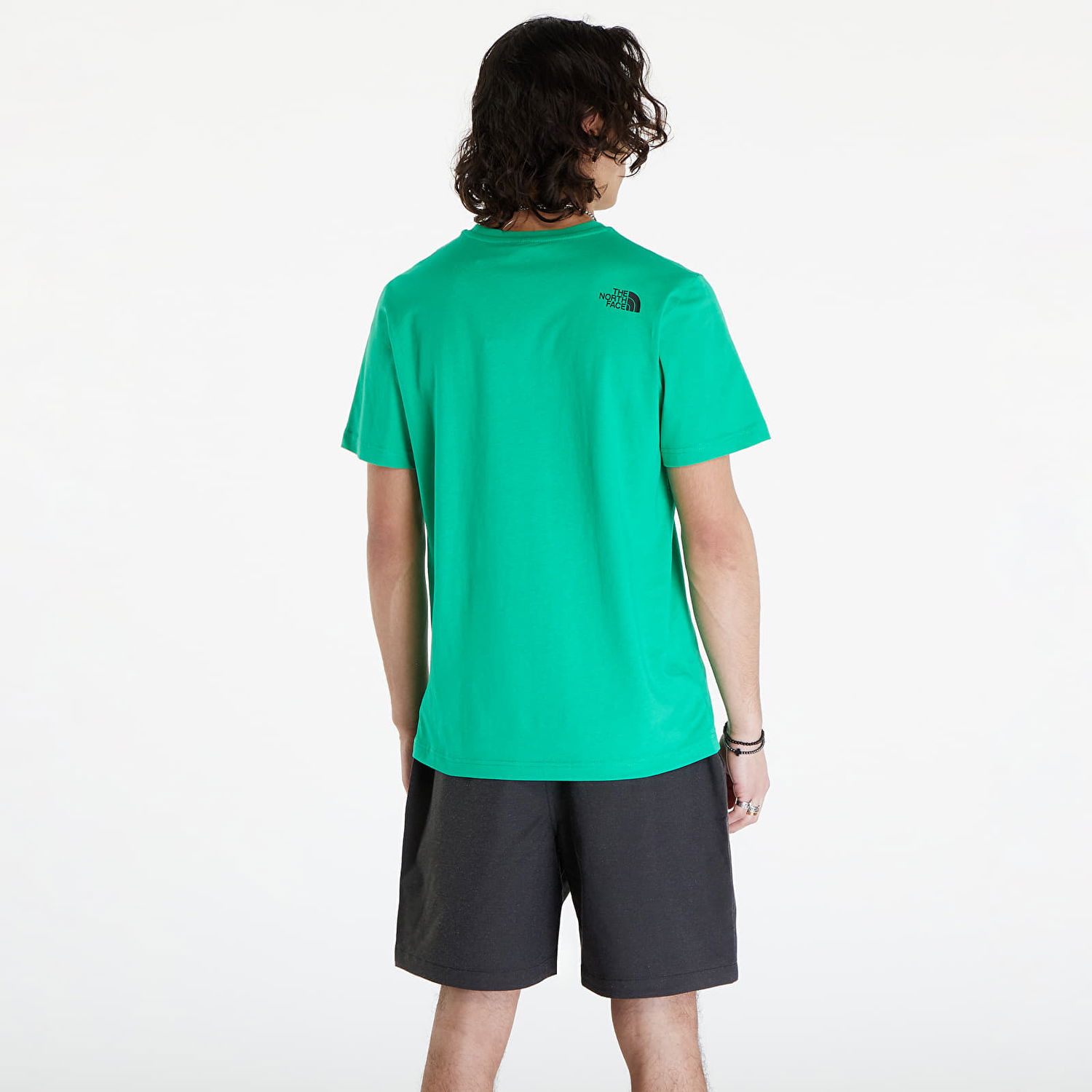 Tričko The North Face S/S Fine Tee Optic Emerald Zelené | NF0A87NDPO81, 1