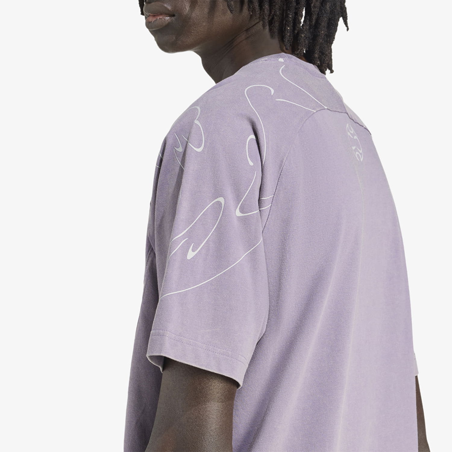 Tričko adidas Originals Adilenium Season 4 Teamgeist Graphic T-Shirt Fialová | KF8539, 1