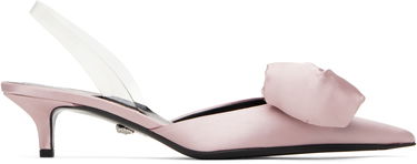 Tenisky a topánky Versace Satin Slingback Heels With Bow Detail Ružová | 1015424_1A08415_1PT2P, 0