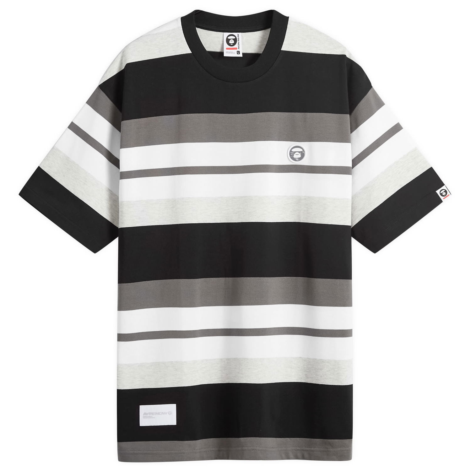 Tričko AAPE by A Bathing Ape AAPE Blod Stripe Crew Neck T-Shirt Rôznofarebný | AAPTEM1420XXMBKA, 0