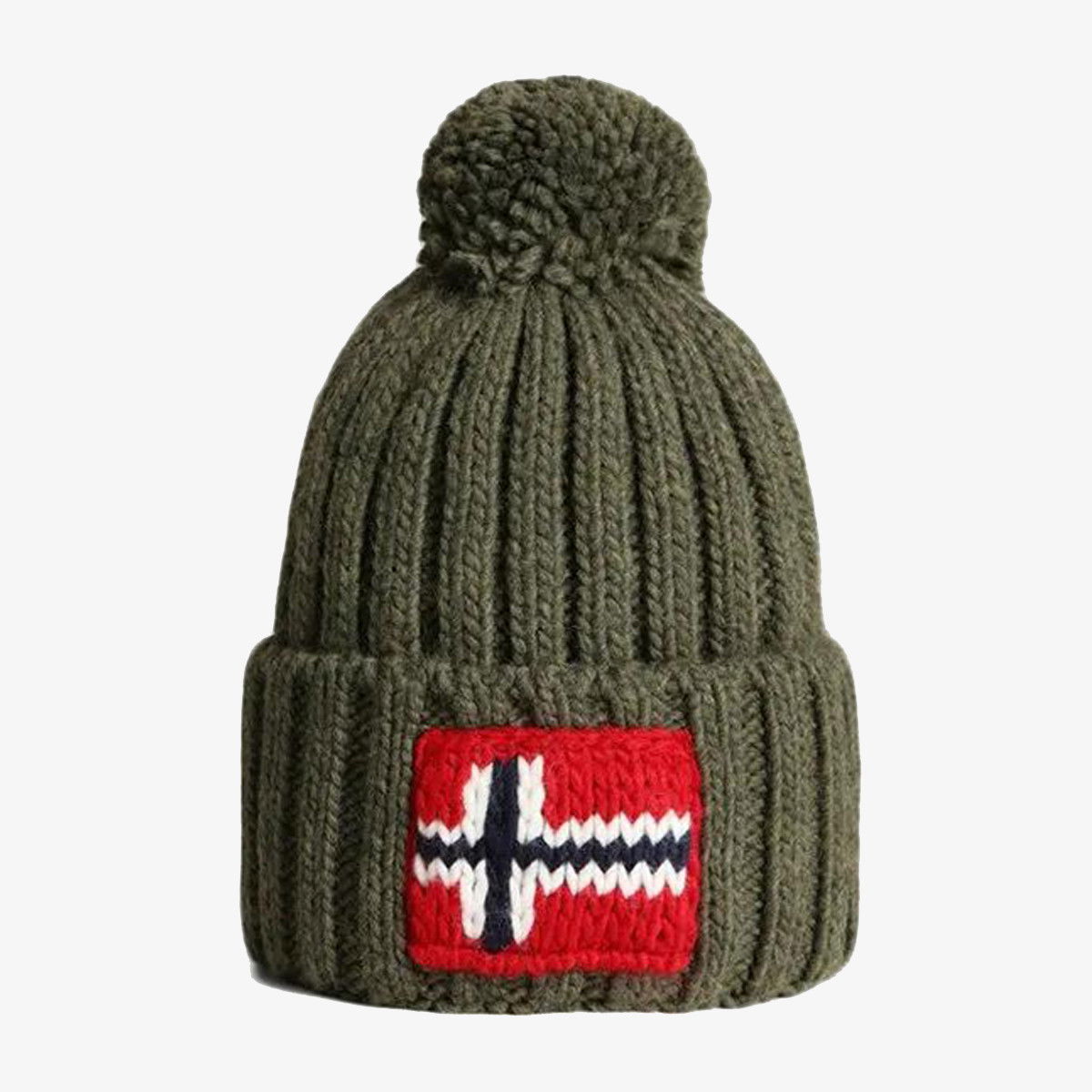 Kulicha Napapijri Napapijri Semiury 5 Pom Beanie Zelené | NP0A4GKBGAE1, 0
