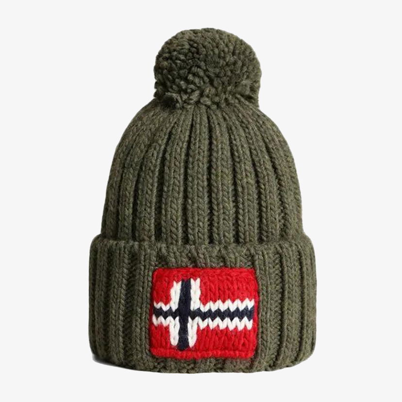Kulicha Napapijri Napapijri Semiury 5 Pom Beanie Zelené | NP0A4GKBGAE1