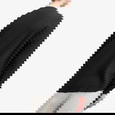 Sveter BEAMS Beams Plus Long Sleeve Thermal T-Shirt, Size Small Čierna | 3814-0057-156-19, 3