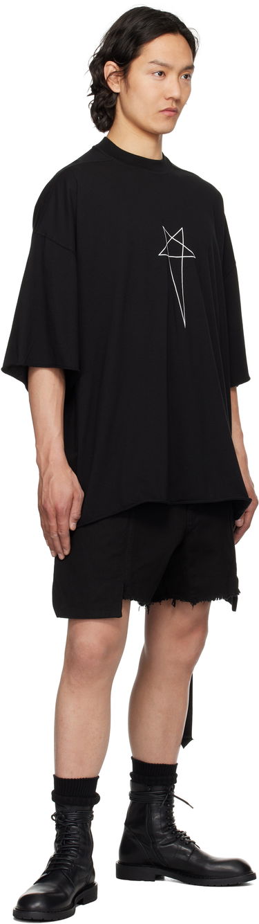 Tričko Rick Owens DRKSHDW Hollywood Tommy T-Shirt Čierna | DU01E3259 RNEP3, 3