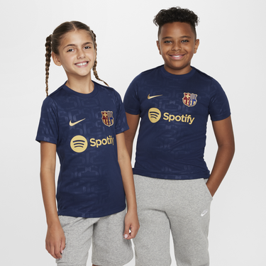 Dres Nike FC Barcelona Academy Pro Dri-FIT Pre-Match Soccer Jersey Navy | FQ0011-411, 0