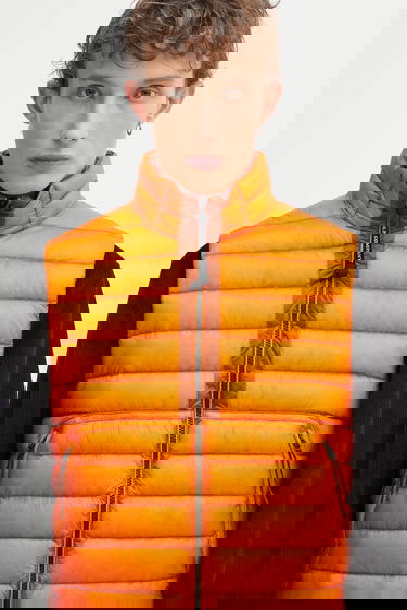 Vesta C.P. Company Transitional Down Puffer Vest Oranžová | 19CMVE703A110416A, 3