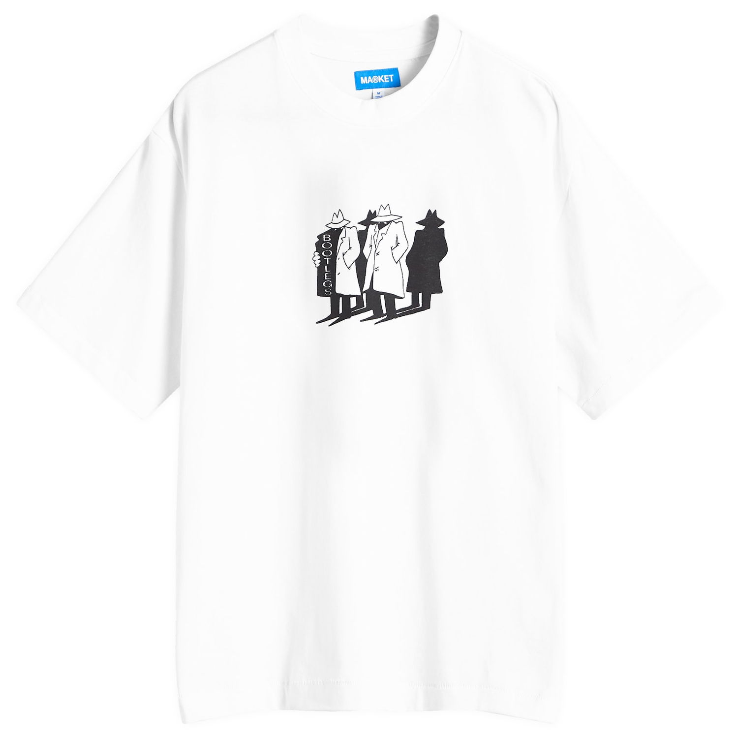 Tričko MARKET Call My Dealer Graphic Biela | 399001948-WHT, 0