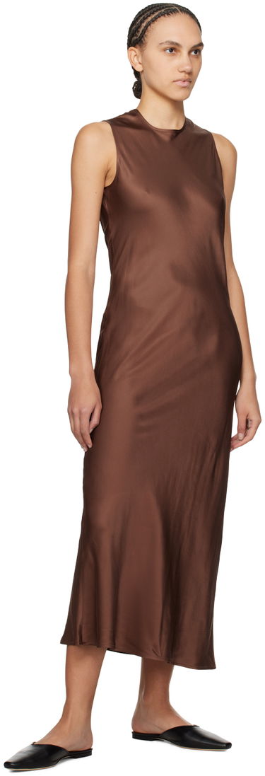 Šaty Baserange Sleeveless Maxi Dress Hnedá | DRDYT-VI-SP24, 3
