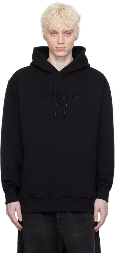 Mikina VETEMENTS Crystal Hoodie Čierna | VL20HD120B, 0