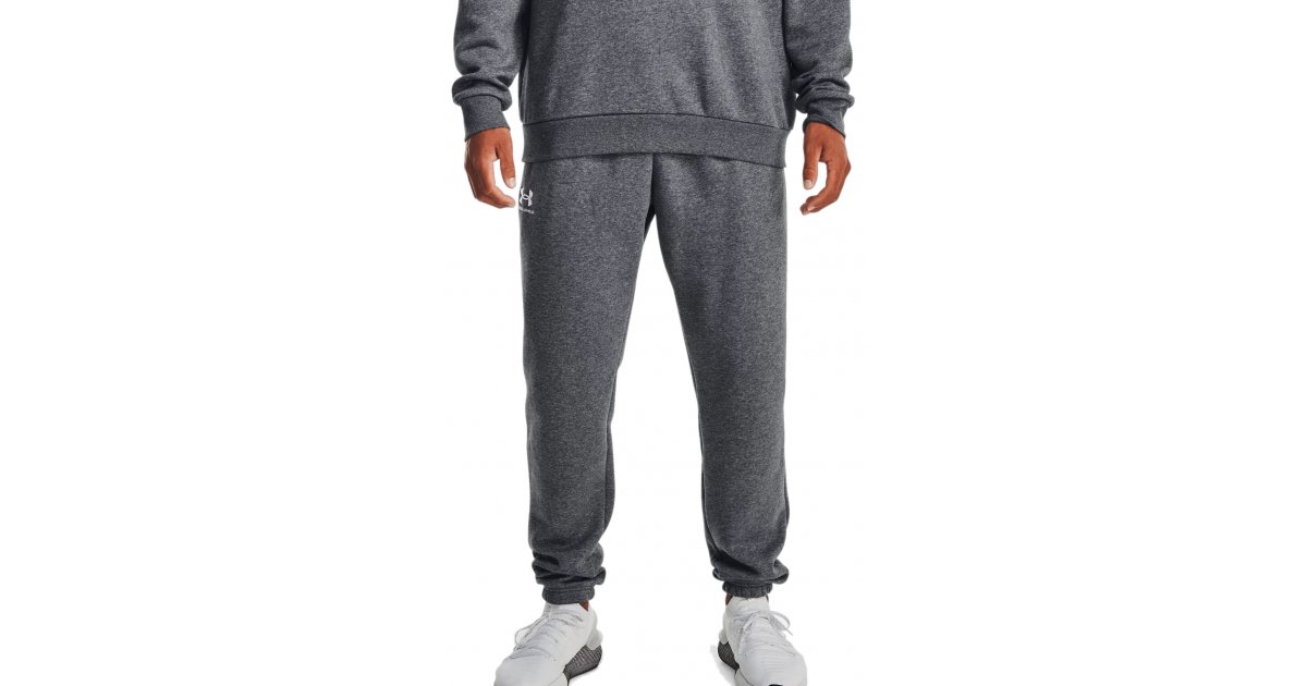 Tepláky Under Armour Sweatpants Essential Fleece Šedá | 1373882-012, 1
