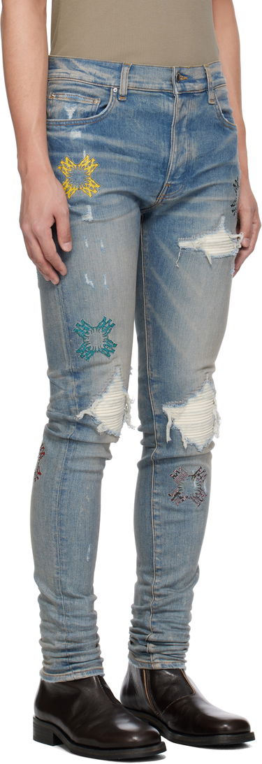 Džínsy AMIRI AMIRI MA Quad Cut Out MX1 Jeans Modrá | AMDNSY1121, 1